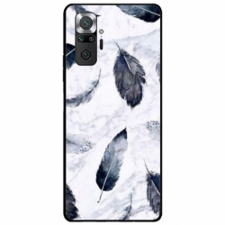 Husa personalizata tip carcasa HQPrint pentru Xiaomi Redmi Note 10 Pro Max, model Leaf Design 2, multicolor, S1D1M0071