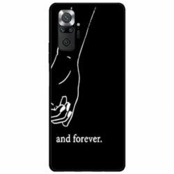 Husa personalizata tip carcasa HQPrint pentru Xiaomi Redmi Note 10, model Always and Forever 2, multicolor, S1D1M0280