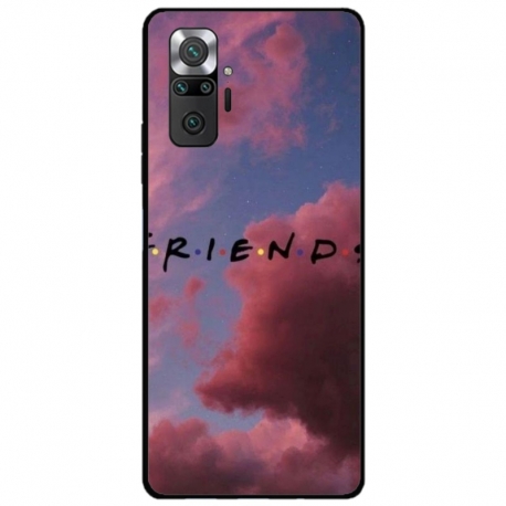 Husa personalizata tip carcasa HQPrint pentru Xiaomi Redmi Note 10 Pro Max, model FRIENDS 2, multicolor, S1D1M0082