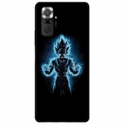 Husa personalizata tip carcasa HQPrint pentru Xiaomi Redmi Note 10 Pro Max, model Goku, multicolor, S1D1M0087