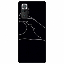 Husa personalizata tip carcasa HQPrint pentru Xiaomi Redmi Note 10 Pro Max, model Foreverand Always 2, multicolor, S1D1M0095
