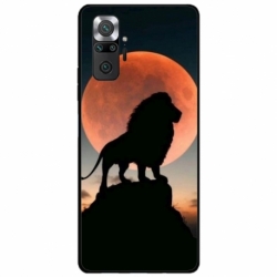 Husa personalizata tip carcasa HQPrint pentru Xiaomi Redmi Note 10 Pro Max, model Lion 1, multicolor, S1D1M0110
