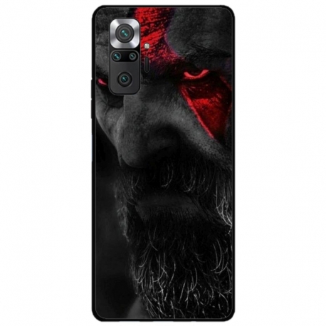 Husa personalizata tip carcasa HQPrint pentru Xiaomi Redmi Note 10 Pro Max, model God of War 3, multicolor, S1D1M0111