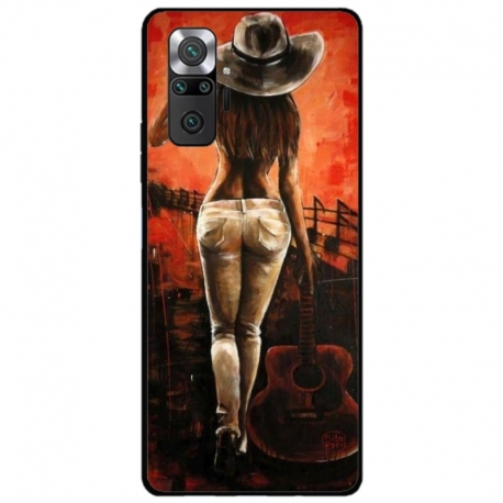 Husa personalizata tip carcasa HQPrint pentru Xiaomi Redmi Note 10 Pro Max, model Sexy Lady, multicolor, S1D1M0113