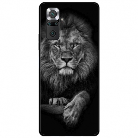 Husa personalizata tip carcasa HQPrint pentru Xiaomi Redmi Note 10 Pro Max, model Lion 2, multicolor, S1D1M0117