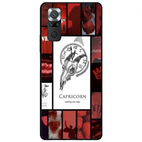 Husa personalizata tip carcasa HQPrint pentru Xiaomi Redmi Note 10, model Capricorn, multicolor, S1D1M0295