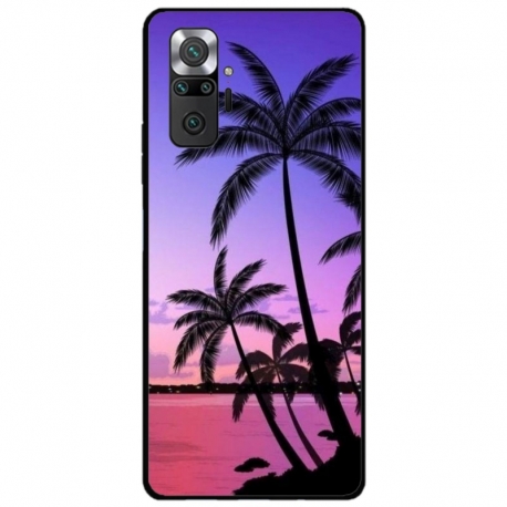 Husa personalizata tip carcasa HQPrint pentru Xiaomi Redmi Note 10 Pro Max, model Beach View 2, multicolor, S1D1M0137