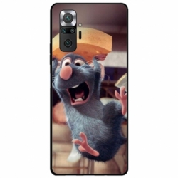 Husa personalizata tip carcasa HQPrint pentru Xiaomi Redmi Note 10 Pro Max, model Ratatouille, multicolor, S1D1M0151