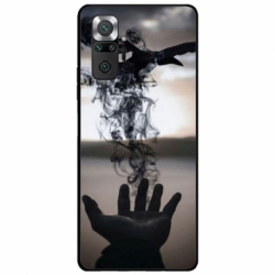 Husa personalizata tip carcasa HQPrint pentru Xiaomi Redmi Note 10 Pro Max, model Black Magic, multicolor, S1D1M0152