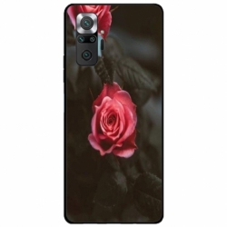 Husa personalizata tip carcasa HQPrint pentru Xiaomi Redmi Note 10 Pro Max, model Flowers 11, multicolor, S1D1M0156