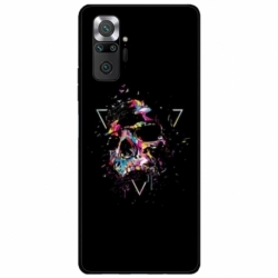 Husa personalizata tip carcasa HQPrint pentru Xiaomi Redmi Note 10, model Colorful 5, multicolor, S1D1M0302