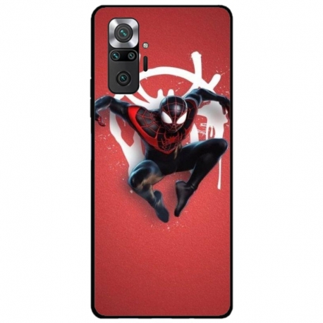 Husa personalizata tip carcasa HQPrint pentru Xiaomi Redmi Note 10 Pro Max, model Spiderman 3, multicolor, S1D1M0169