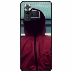 Husa personalizata tip carcasa HQPrint pentru Xiaomi Redmi Note 10 Pro Max, model Squid Game 2, multicolor, S1D1M0174