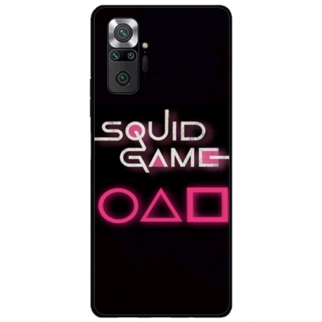 Husa personalizata tip carcasa HQPrint pentru Xiaomi Redmi Note 10 Pro Max, model Squid Game 4, multicolor, S1D1M0176