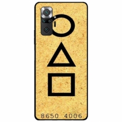 Husa personalizata tip carcasa HQPrint pentru Xiaomi Redmi Note 10 Pro Max, model Squid Game 9, multicolor, S1D1M0181