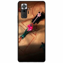 Husa personalizata tip carcasa HQPrint pentru Xiaomi Redmi Note 10 Pro Max, model Squid Game 12, multicolor, S1D1M0184