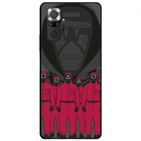 Husa personalizata tip carcasa HQPrint pentru Xiaomi Redmi Note 10 Pro Max, model Squid Game 15, multicolor, S1D1M0187