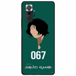 Husa personalizata tip carcasa HQPrint pentru Xiaomi Redmi Note 10 Pro Max, model Squid Game 16, multicolor, S1D1M0188