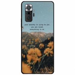 Husa personalizata tip carcasa HQPrint pentru Xiaomi Redmi Note 10, model Quote 1, multicolor, S1D1M0306