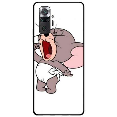 Husa personalizata tip carcasa HQPrint pentru Xiaomi Redmi Note 10 Pro Max, model Tom and Jerry 3, multicolor, S1D1M0207