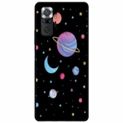 Husa personalizata tip carcasa HQPrint pentru Xiaomi Redmi Note 10, model Colorful 6, multicolor, S1D1M0311