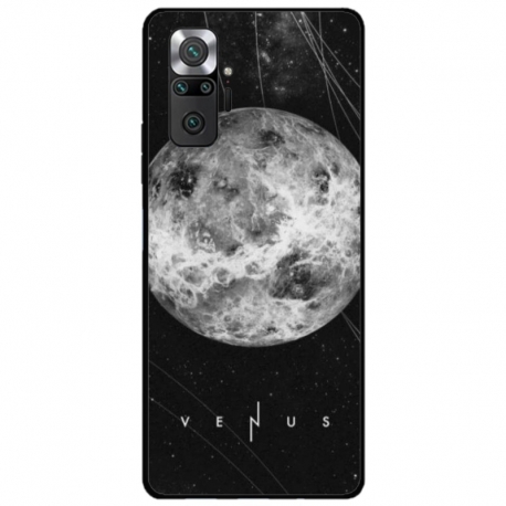 Husa personalizata tip carcasa HQPrint pentru Xiaomi Redmi Note 10 Pro Max, model Moon, multicolor, S1D1M0212