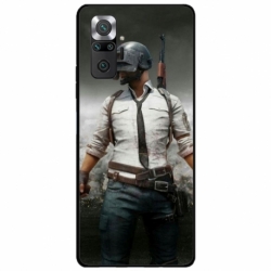Husa personalizata tip carcasa HQPrint pentru Xiaomi Redmi Note 10 Pro Max, model PUBG 1, multicolor, S1D1M0214
