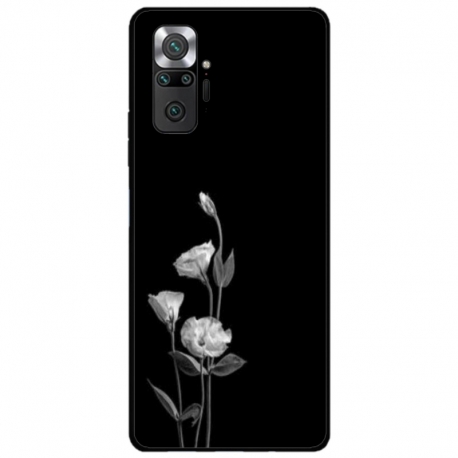 Husa personalizata tip carcasa HQPrint pentru Xiaomi Redmi Note 10 Pro Max, model Abstract Flowers, multicolor, S1D1M0216
