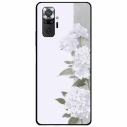 Husa personalizata tip carcasa HQPrint pentru Xiaomi Redmi Note 10 Pro Max, model Flowers 16, multicolor, S1D1M0217
