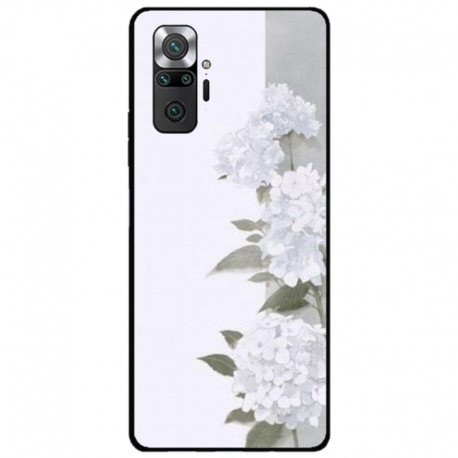 Husa personalizata tip carcasa HQPrint pentru Xiaomi Redmi Note 10 Pro Max, model Flowers 16, multicolor, S1D1M0217