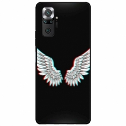 Husa personalizata tip carcasa HQPrint pentru Xiaomi Redmi Note 10 Pro Max, model Angel, multicolor, S1D1M0219