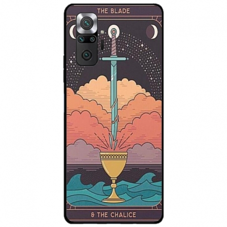 Husa personalizata tip carcasa HQPrint pentru Xiaomi Redmi Note 10 Pro Max, model Tarrot, multicolor, S1D1M0267