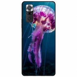 Husa personalizata tip carcasa HQPrint pentru Xiaomi Redmi Note 10, model Mushroom, multicolor, S1D1M0326