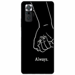 Husa personalizata tip carcasa HQPrint pentru Xiaomi Redmi Note 10 Pro Max, model Always and Forever 1, multicolor, S1D1M0279