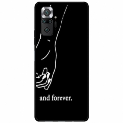 Husa personalizata tip carcasa HQPrint pentru Xiaomi Redmi Note 10 Pro Max, model Always and Forever 2, multicolor, S1D1M0280