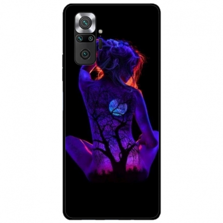 Husa personalizata tip carcasa HQPrint pentru Xiaomi Redmi Note 10, model Colorful 8, multicolor, S1D1M0329