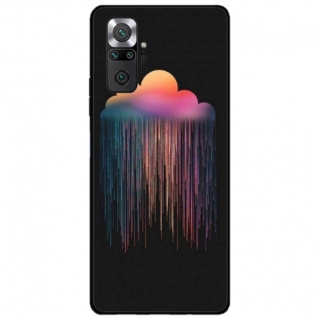 Husa personalizata tip carcasa HQPrint pentru Xiaomi Redmi Note 10 Pro Max, model Colorful 3, multicolor, S1D1M0298
