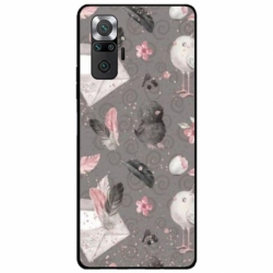 Husa personalizata tip carcasa HQPrint pentru Xiaomi Redmi Note 10 Pro Max, model Abstract 1, multicolor, S1D1M0321