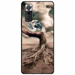 Husa personalizata tip carcasa HQPrint pentru Xiaomi Redmi Note 10 Pro Max, model Abstract 4, multicolor, S1D1M0339