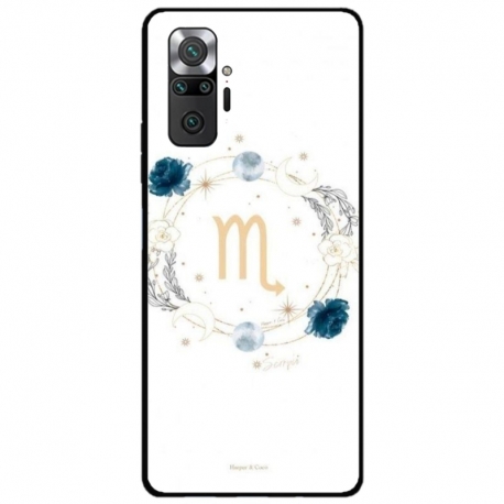 Husa personalizata tip carcasa HQPrint pentru Xiaomi Redmi Note 10 Pro, model Zodiac Circle, multicolor, S1D1M0349