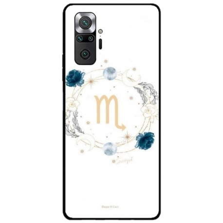 Husa personalizata tip carcasa HQPrint pentru Xiaomi Redmi Note 10, model Zodiac Circle, multicolor, S1D1M0349