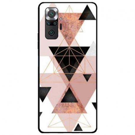 Husa personalizata tip carcasa HQPrint pentru Xiaomi Redmi Note 10 Pro, model Abstract 5, multicolor, S1D1M0368