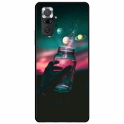 Husa personalizata tip carcasa HQPrint pentru Xiaomi Redmi Note 10 Pro Max, model Colorful 10, multicolor, S1D1M0369
