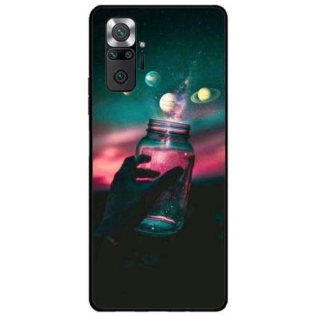 Husa personalizata tip carcasa HQPrint pentru Xiaomi Redmi Note 10 Pro Max, model Colorful 10, multicolor, S1D1M0369