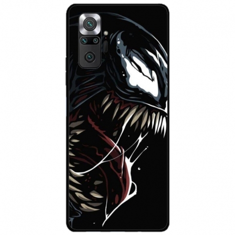 Husa personalizata tip carcasa HQPrint pentru Xiaomi Redmi Note 10 Pro, model Venom 2, multicolor, S1D1M0387