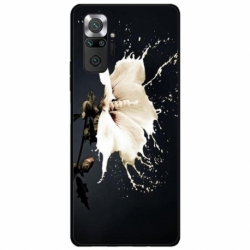 Husa personalizata tip carcasa HQPrint pentru Xiaomi Redmi Note 10 Pro Max, model Jasmine, multicolor, S1D1M0389