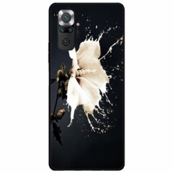 Husa personalizata tip carcasa HQPrint pentru Xiaomi Redmi Note 10, model Jasmine, multicolor, S1D1M0389