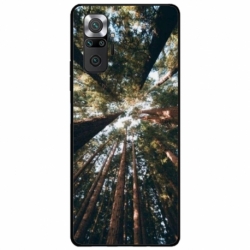 Husa personalizata tip carcasa HQPrint pentru Xiaomi Redmi Note 11 Pro Plus 5G, model Tree perspective, multicolor, S1D1M0079
