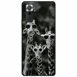 Husa personalizata tip carcasa HQPrint pentru Xiaomi Redmi Note 11 Pro Plus 5G, model Zebra 1, multicolor, S1D1M0086