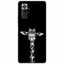 Husa personalizata tip carcasa HQPrint pentru Xiaomi Redmi Note 11 Pro Plus 5G, model Giraffe 3, multicolor, S1D1M0222